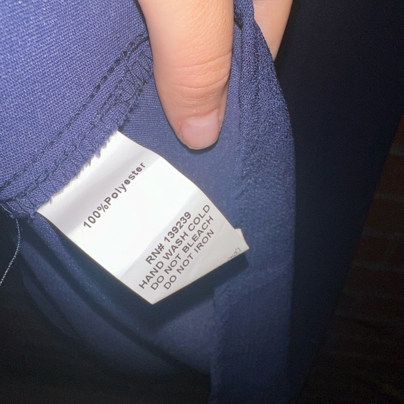 POMANDER PLACE TUCKERNUCK Navy Daphne Dress - Picture 10 of 11